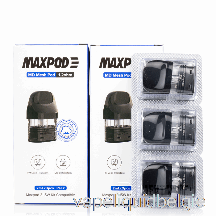 Vape België Freemax Md Mesh Vervangende Pods 0.8ohm Md Mesh Pods